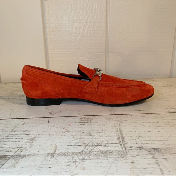 🤩Host Pick Rag & Bone Red Suede Loafers size 38.5 - Picture 4 of 7